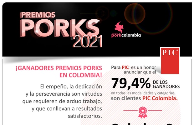¡Ganadores Premios Porks en Colombia!
