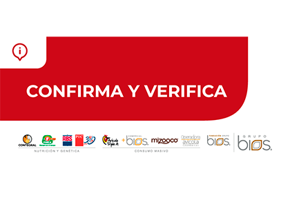 ¡Confirmar y verificar!